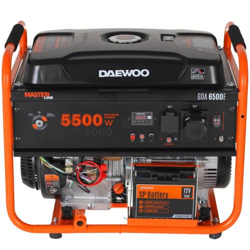 Электрогенератор бензиновый Daewoo GDA 6500E