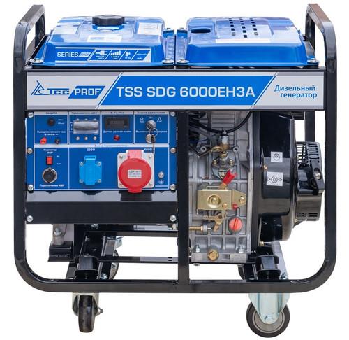 Электрогенератор дизельный ТСС SDG 6000EH3A