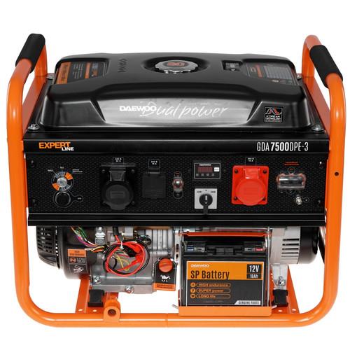 Электрогенератор бензиновый Daewoo GDA 7500 DPE-3