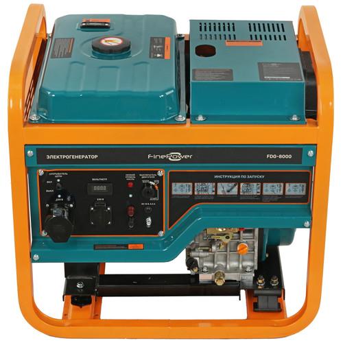 Электрогенератор дизельный FinePower FDG-8000