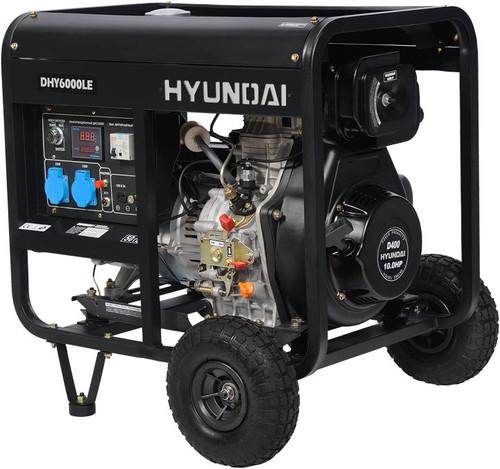 Электрогенератор дизельный Hyundai DHY 6000LE