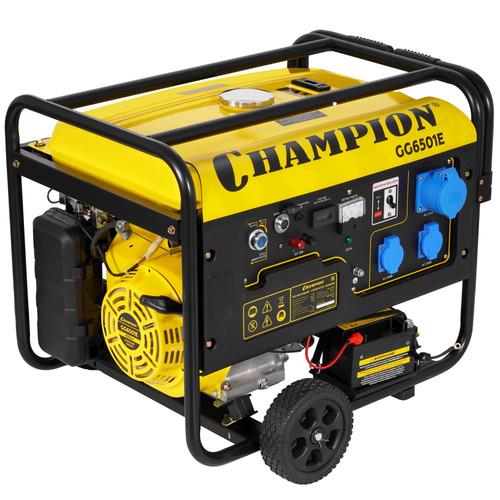 Электрогенератор бензиновый Champion GG6501E