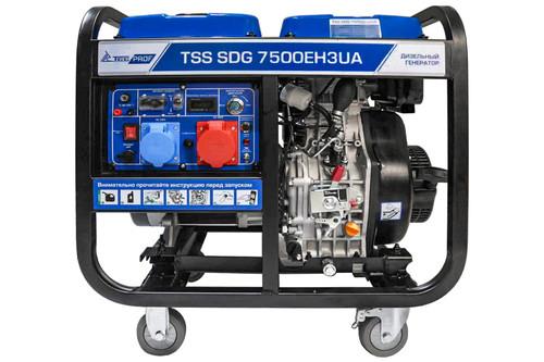 Электрогенератор дизельный TSS SDG 7500EH3UA