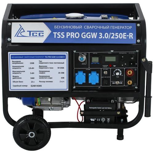 Электрогенератор бензиновый ТСС PRO GGW 3.0/250E-R