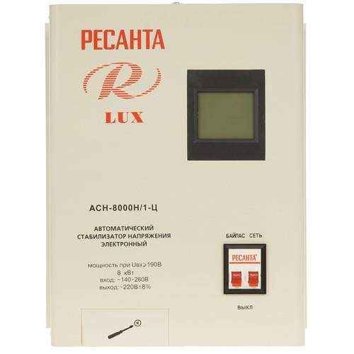 Стабилизатор напряжения Ресанта АСН-8000Н/1-Ц Lux