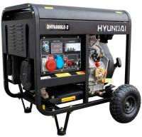 Электрогенератор дизельный Hyundai DHY 6000LE-3