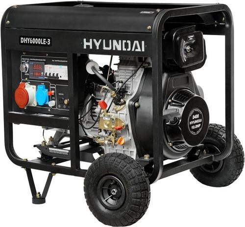 Электрогенератор дизельный Hyundai DHY 6000LE-3