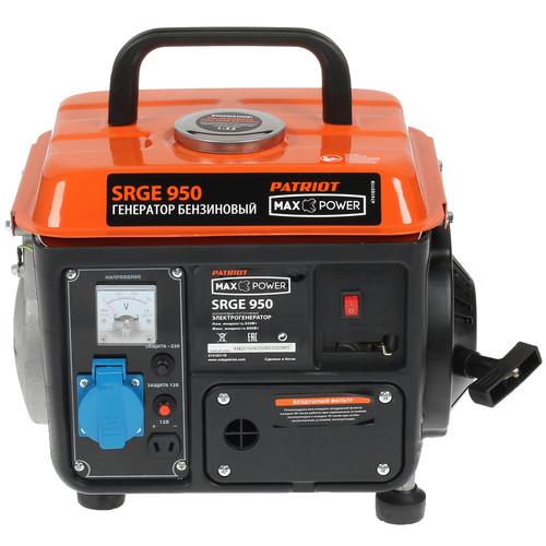 Электрогенератор бензиновый Patriot Max Power SRGE 950