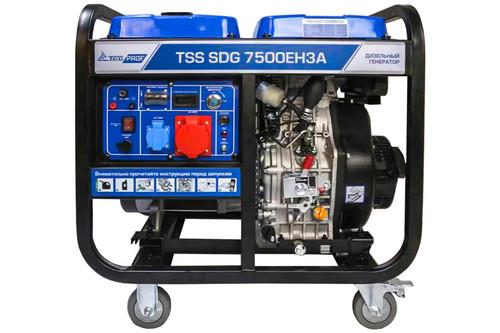 Электрогенератор дизельный TSS SDG 7500EH3A