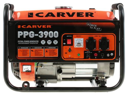 Электрогенератор бензиновый Carver PPG-3900