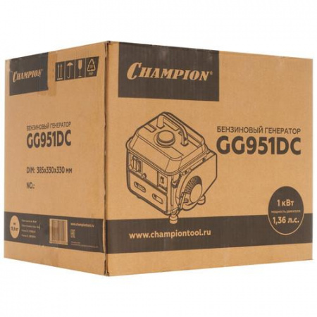 Электрогенератор бензиновый Champion GG951DC
