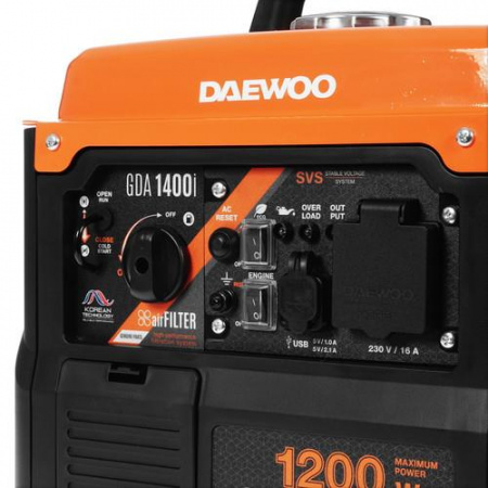 Электрогенератор бензиновый Daewoo GDA 1400I