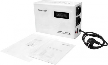 Стабилизатор напряжения SMARTWATT AVR SLIM 1500RW