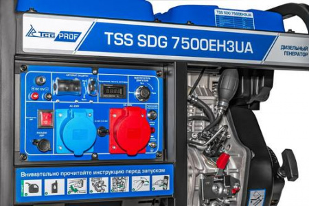 Электрогенератор дизельный TSS SDG 7500EH3UA
