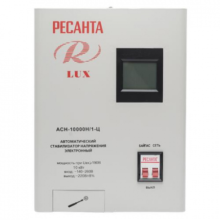 Стабилизатор напряжения Ресанта АСН-10000Н/1-Ц Lux