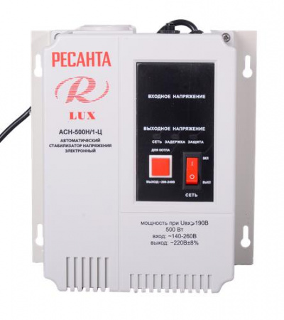 Стабилизатор напряжения Ресанта АСН-500Н/1-Ц Lux