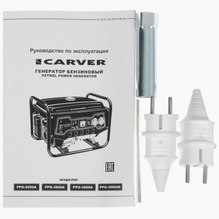 Электрогенератор бензиновый Carver PPG-2500A