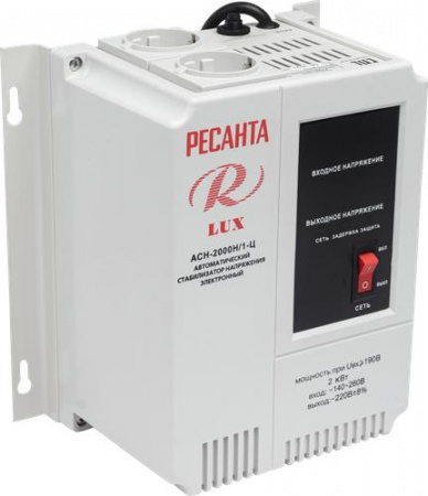 Стабилизатор напряжения Ресанта АСН-2000 Н/1-Ц Lux
