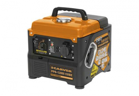 Электрогенератор бензиновый Carver PPG-1200I CUBE