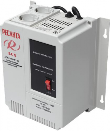 Стабилизатор напряжения Ресанта АСН-1500Н/1-Ц Lux
