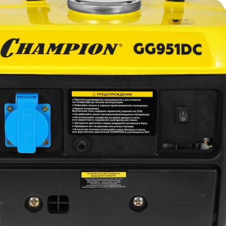 Электрогенератор бензиновый Champion GG951DC