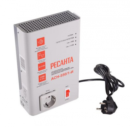 Стабилизатор напряжения Ресанта АСН-550/1-И