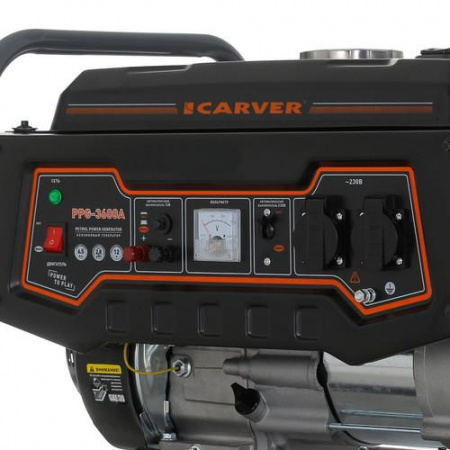 Электрогенератор бензиновый Carver PPG-3600А