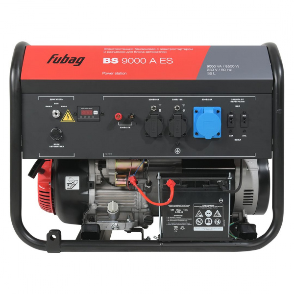 Генератор бензиновый fubag BS 9000 A ES 641092