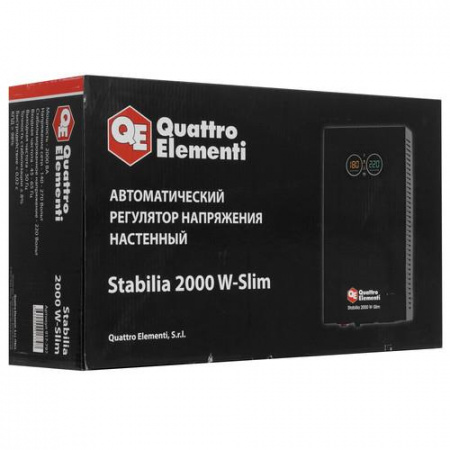 Стабилизатор напряжения Quattro Elementi Stabilia 2000 W-Slim