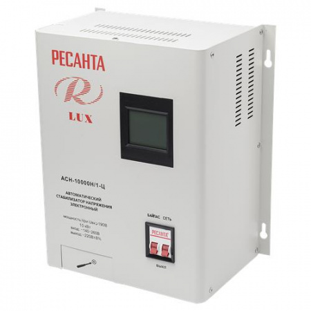 Стабилизатор напряжения Ресанта АСН-10000Н/1-Ц Lux