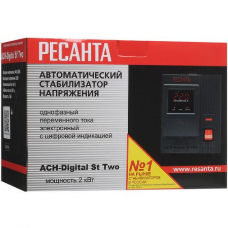 Стабилизатор напряжения Ресанта АСН-Digital St Two
