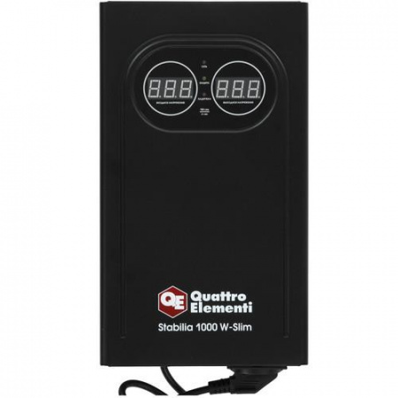 Стабилизатор напряжения Quattro Elementi Stabilia 1000 W-Slim