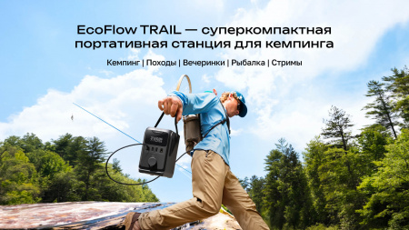 Портативная электростанция EcoFlow TRAIL 300 DC (288 Втч)
