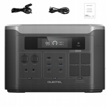 Портативная электростанция Oukitel BP3000E 3200W / 2048Wh LiFePO4