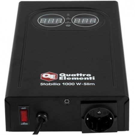 Стабилизатор напряжения Quattro Elementi Stabilia 1000 W-Slim