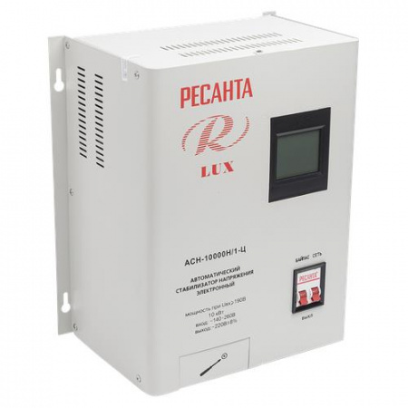 Стабилизатор напряжения Ресанта АСН-10000Н/1-Ц Lux