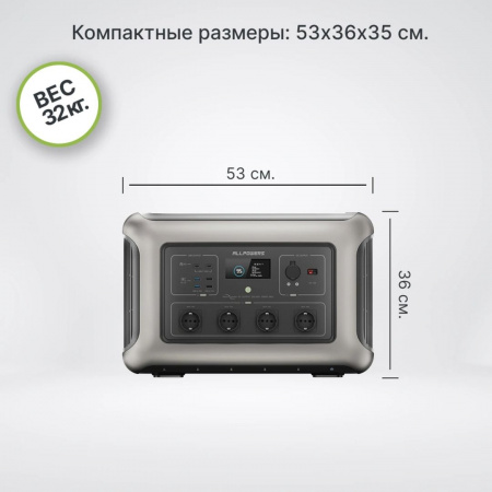 Портативная электростанция Allpowers R3500-V2