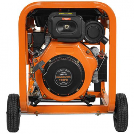 Электрогенератор дизельный Carver PPG-9000DE
