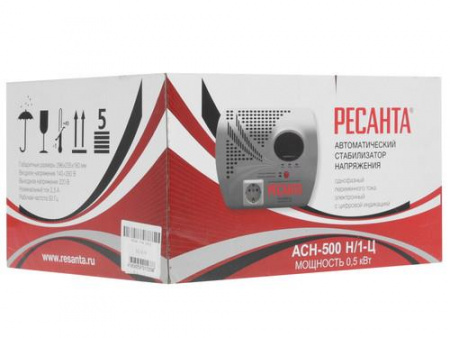Стабилизатор напряжения Ресанта АСН-500Н/1-Ц
