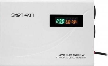Стабилизатор напряжения SMARTWATT AVR SLIM 1500RW