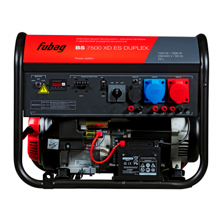 Бензиновый генератор FUBAG BS 7500 XD ES DUPLEX